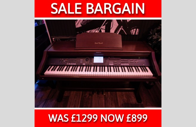Technics SX-PR602 Satin Mahogany Digital Piano, Used - Complete Package (SN:X98B2148) - Image 1